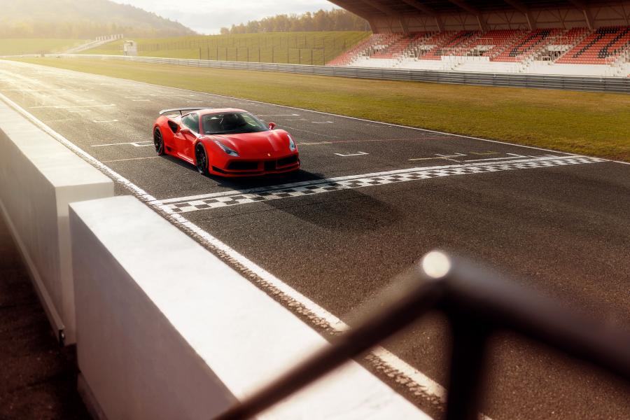  Ferrari 488 GTB N-Largo by Novitec Rosso 2017 года  (фото 10 из 23)
